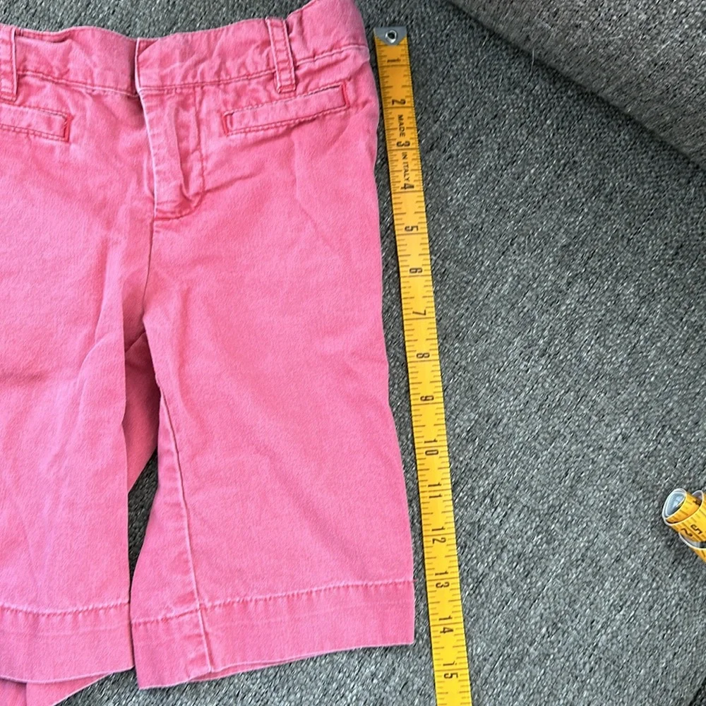 Ralph Lauren Kids Size 5 Coral Cotton Cropped Straight Leg Chino Pants 🪸